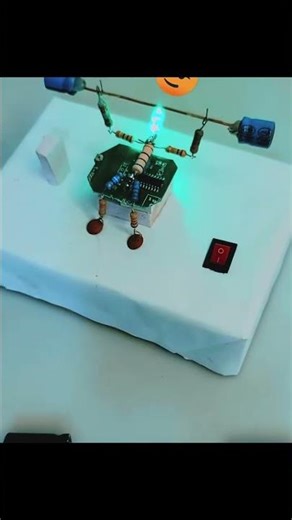 Electronic project in gyms 💡🔥 #technology #inventiontech #scienceexperiment #automobile