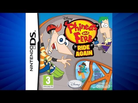 PHINEAS AND FERB RIDE AGAIN | Full Game Walkthrough | No Commentary | Nintendo DS 😘