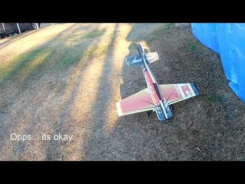 Twisted hobbies Edge 540 in yard