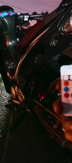 Led remote control blh tukar warna dan mode pakai remote blh charge waterproof #125zrmalaysia #125fighter #125fighter #yamahamalaysia #ledremote