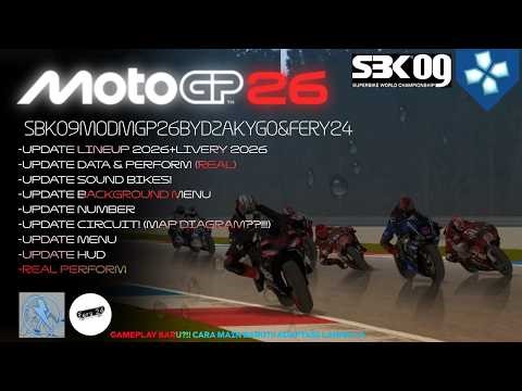 [MOD!!!🎉] SBK 09 PSP MOD MOTOGP26 BY DZAKYGO & FERY24