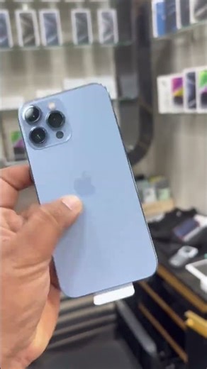 iPhone 13Pro Max 256GB BlueNew Demo Device Brand New Condition Price-54000/-#iphonepromax #iphonexs