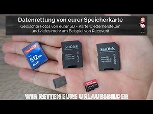 SD - Karte | Daten retten in Minuten – Einfach Videos & Fotos eurer Kamera wiederherstellen