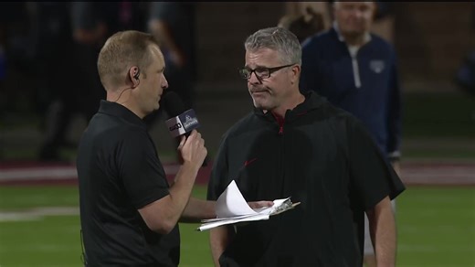 6.3K views · 34 reactions | After winning an overtime thriller over Eaton, Trinity Trojan Football senior running back JT Harris and head coach Aaron Lineweaver talked with CW33 sideline reporter Chris Mycoskie. The Trojans are now 4-2 in district play with two weeks left before playoffs. | CW33 TV | Facebook