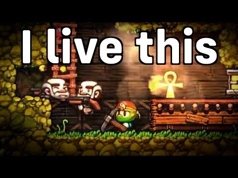 Spelunky clips that end too soon.