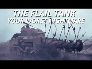 M4 Sherman flail tank: The mine detector of ww2