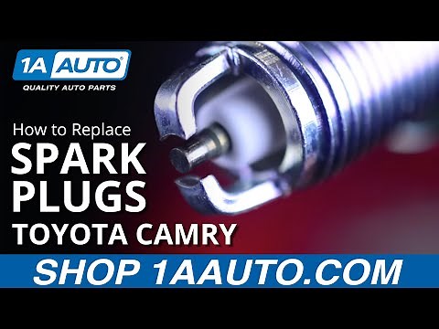How to Replace Spark Plugs 97-01 Toyota Camry