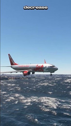 The aircraft attempted a bridge landing, but ran out of room - Flight Simulator #plane #game