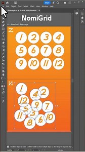 Stop Arranging Manually! 🤯 Instant Grid Hack in Adobe Illustrator #illustratortips #GraphicDesign