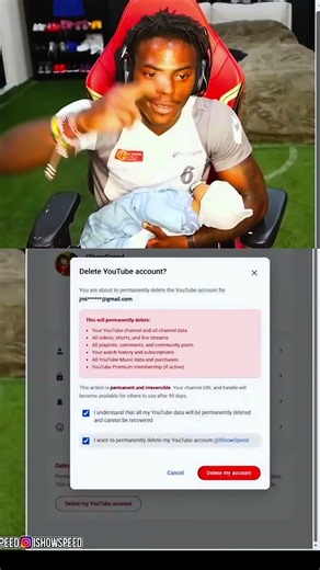 IShowSpeed Says Goodbye to YouTube 💔