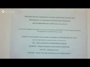 CÉU NUBLADO = SEM TRANSMISSÃO AO VIVO
