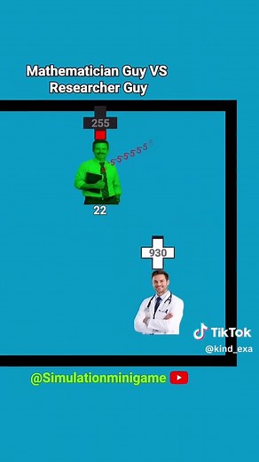 Mathematician vs. Researcher: Simulation Battle
