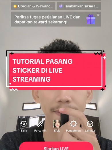 buat stiker ketika live, sesuaikan dengan tema live kalian🙂 #tutorial #edukasitiktok #edukasipemulatiktok #stickertiktok #pemulatiktok #fyppppppppppppppppppppppp