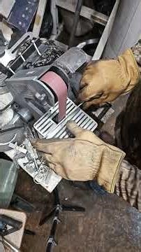 tanto boot knife grinding