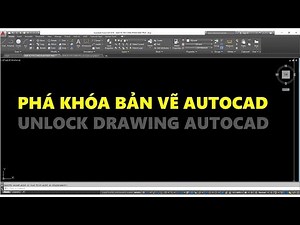 ✅Lisp cad Minsertblock // Phá khóa bản vẽ AutoCAD - Unlock Drawing autocad // Thuận Nguyễn Quang TNQ