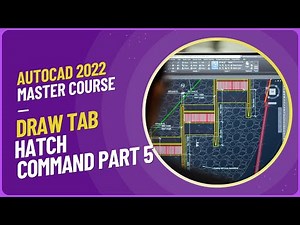 "أمر Hatch - Final Part في قائمة Draw | شرح شامل لكل خصائص الهاتش في AutoCAD"