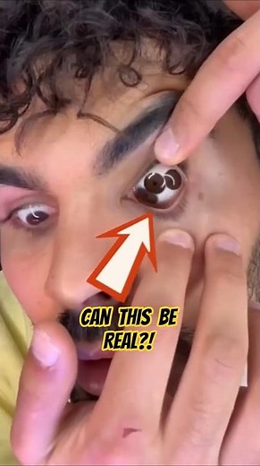 DOUBLE Pupils?! Real Optical Illusion