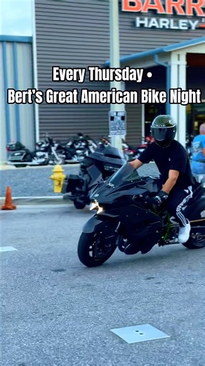 7.4K views · 43 reactions |  Tampa Bay, the bikes roll in every Thursday at Bert’s Great American Bike Night!  ️ Free Fun Ride- Kick Stands Up at 6:20  Free Live Music by KINGS COUNTY at 7 PM  Vendors, food & drinks Where the bikes gather, the music plays, and the night comes alive. Don’t miss it.落️ #tampabaybikes #bikenight #LiveMusic #clearwaterflorida #stpetersburg | OCC Road House | Facebook