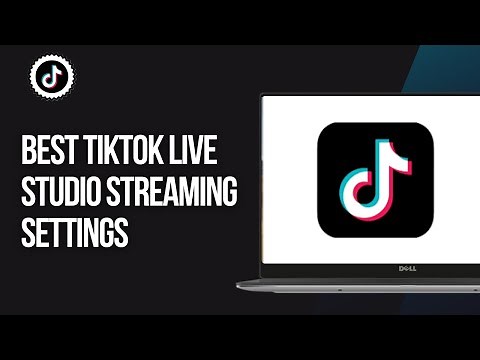 How to BEST TikTok Live Studio Streaming SETTINGS 2025 (NO LAG)