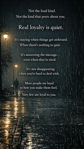 What Loyalty Actually Looks Like