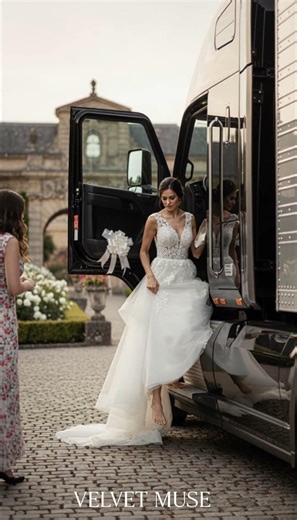 A Bride Steps Out… Barefoot