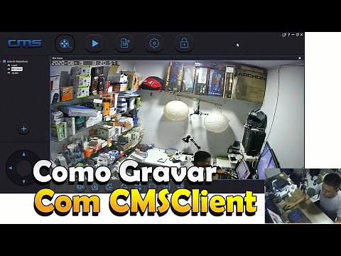 COMO CONFIGURAR CMSClient PARA GRAVAR, MONITORAR E CONVERTER OS ARQUIVOS EM MP4 - CÂMERAS YOOSEE