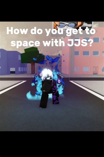 How do you get to space with JJS? #jjs #roblox #robloxedit #jujutsushenanigans