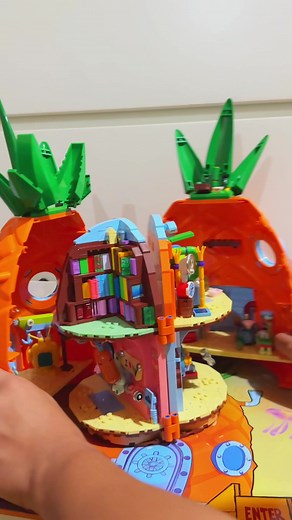 LEGO SpongeBob House Build Challenge