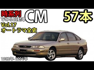 時系列でみる自動車CM17 日本フォード/オートラマ全史【57本】