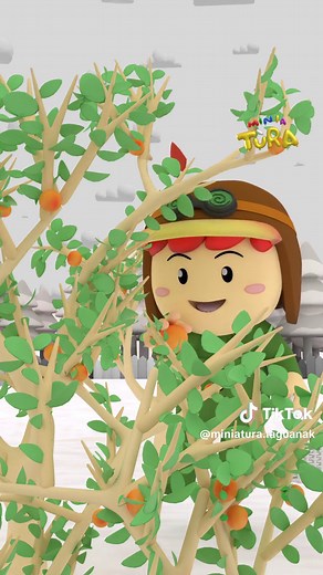 Mengenal warna jingga #mengenalwarna #belajarwarna #jingga