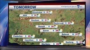 Here's Monday's weather and a look at the forecast for the days ahead. Email your weather photos to weather@wintv.com.au | WIN News Ballarat