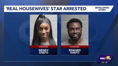 'Real Housewives' star, husband arrested, police say