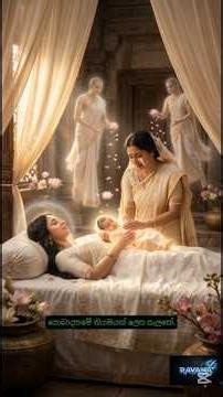 මහාමායා දේවියගේ නික්මයාම සහ තුසිත දෙව්ලොව උපත ලැබීම.