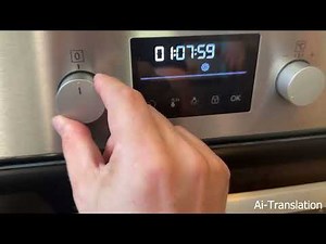 AEG Oven Time Setting 2024 (AI Translation)