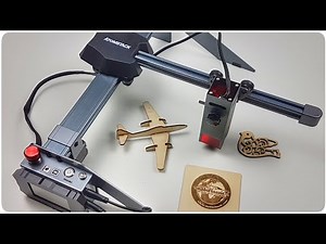 ATOMSTACK P9 M40 - kompaktowa grawerka laserowa, montaż oraz przykłady grawerowania i cięcia.