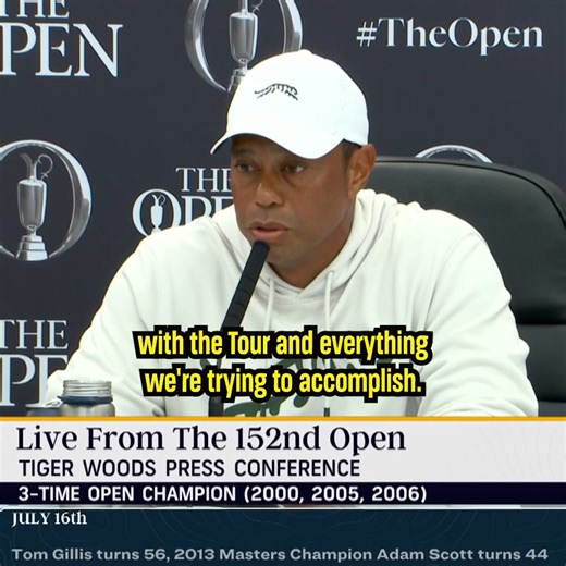 192K views · 915 reactions | "The decision was very difficult for me to make." Tiger Woods discusses turning down the 2025 Ryder Cup captaincy before Keegan Bradley was ultimately selected. | Golf Channel | Facebook
