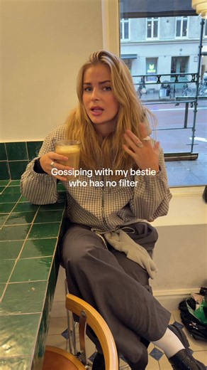 Gossiping with My Bestie Cafe Idea: A Relatable TikTok Trend