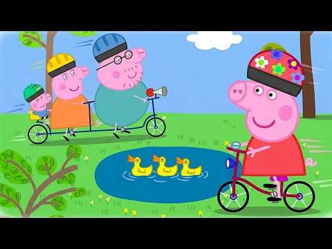 Peppa Pig 🐷 Peppa e la bicicletta nuova 😴 Cartoni animati per bambini
