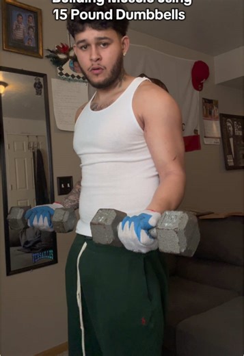 Building Muscle with 15 Pound Dumbbells: Effective Workout