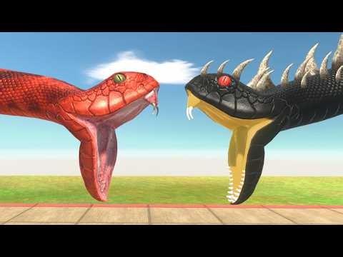 Reptiles vs Evil Itself - Animal Revolt Battle Simulator