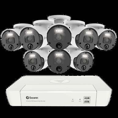 8 Camera 8 Channel 4K Master-Series NVR Security System | SONVK-87680W8