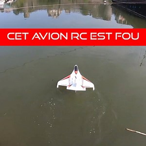 Cet avion RC peut décoller sur l'eau 🤯🤯🤯 | Thierry Vigneau Boiserie