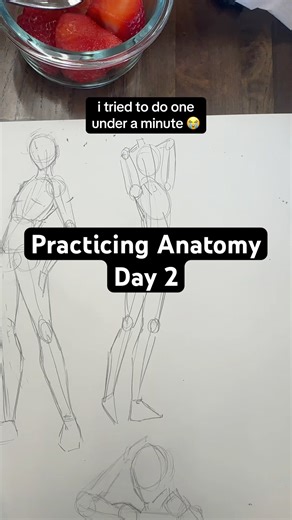 i'm learning new techniques every time i practice drawing anatomy! 🎨 #sketch #drawing #artprocess