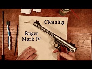 Cleaning the Ruger Mark IV