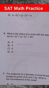 16K views · 99 reactions | Circle formula Your SAT/ACT Math Tutor ‼️ Looking for Math problems and questions? Here's a bunch of free resources for you to test your math skills.. #kenyousee #SATmathpractice #GSCEmathpractice #ACTmathpractice #math #algebra #geometry #trigonometry #calculus #mathtutor #mathhelp #EducationalContent | Ken you see | Facebook