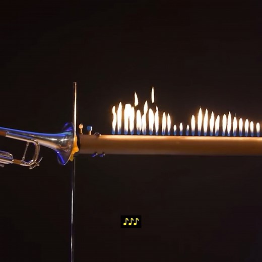 Bet you've never seen sound waves this way before! 🔥 Anna Ploszajski takes a fiery (and quite jazzy!) approach to demonstrating materials science. | Royal Institution of Great Britain