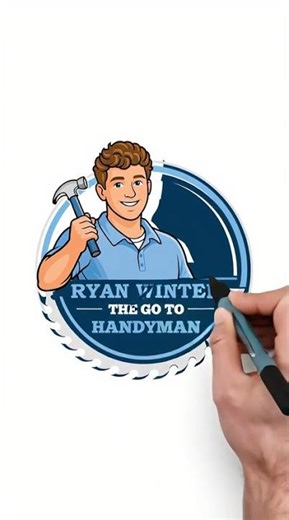 Handyman Logo Design That Builds Trust | Custom Branding by GB Logo Design