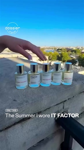 🌟 Big launch alert: It Factor is HERE. 4 iconic influencers can't get enough. Try the scent of the moment, now live! | Dossier