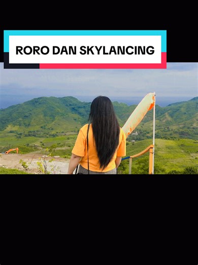 Indahnya tuh disini ❤💙 #lancingbeach #skylancinglombokparagliding