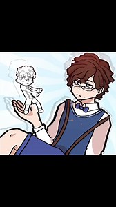 #sml #supermariologan hi I finish this at 11pm now it’s 2AM cuz I didn’t wanna post cuz it’s boring looking. I didn’t feel like coloring, lip syncing, doing the blinking, and the lyrics if you can’t tell. Also Cody’s back how are we feeling. Ok I’m supper tired and I need sleep goodnight🥹 #xybca #fyppp #animation brown contacts plz he’s staring right at you with those different colored blue eyes